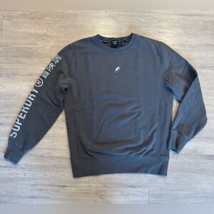 Superdry Men's Dark Gray Crewneck Sweater